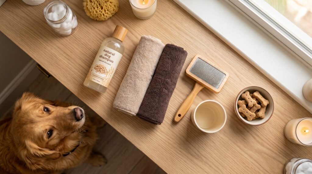 Bathe Your Dog at Home