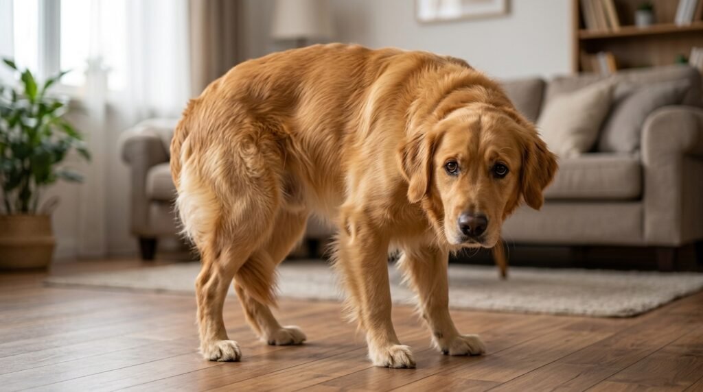 signs of a stressed dog