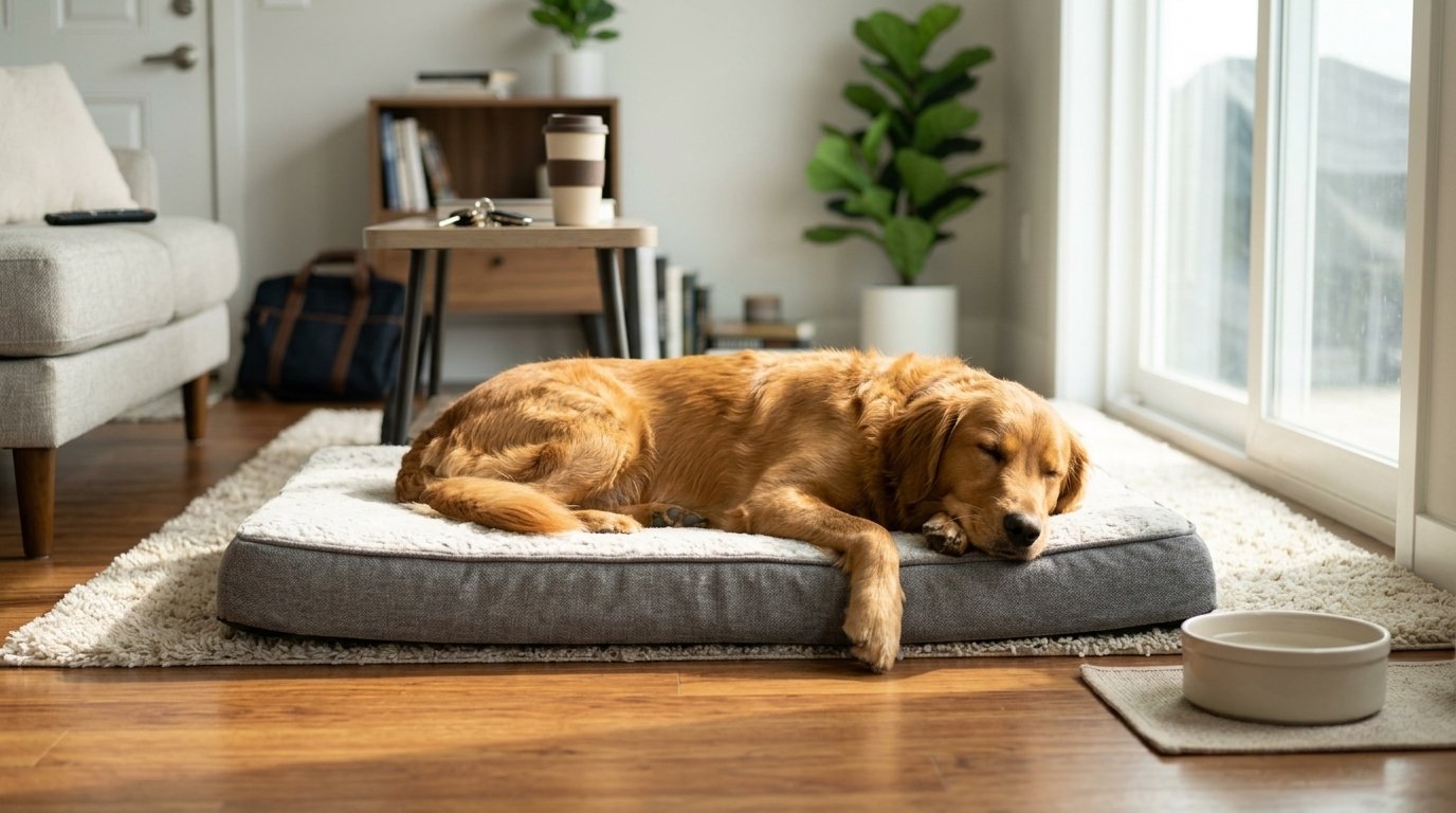 How long can you leave a dog home alone while keeping them comfortable and safe